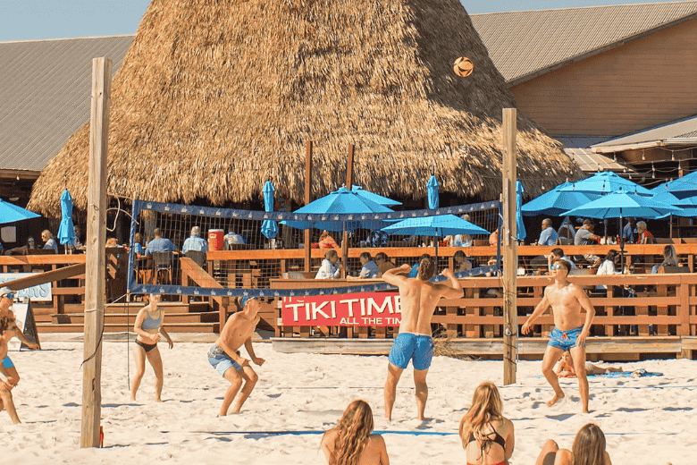 Things To Do Sharky's Beachfront Restaurant & Tiki Bar